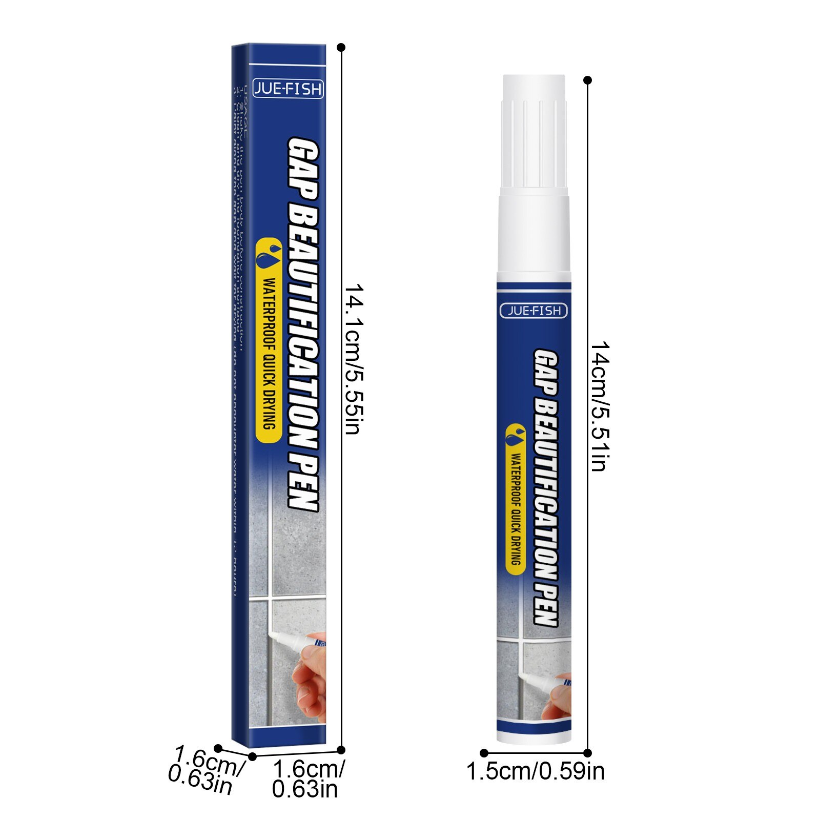 1pc Waterproof Tile Refill Agent Tile Reform Coating Mold Cleaner Tile Sealer Repair Glue For Bathroom Floor Home Decoration