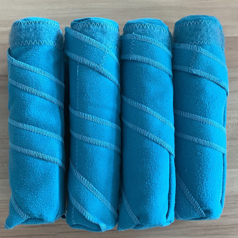 8/12pcs Hair Rollers Sleep Styler Kit Long Cotton Curlers DIY Magic Hair Dressing Charming Hairstyle Styling Tool Kit Blue Color: 8PCS blue L