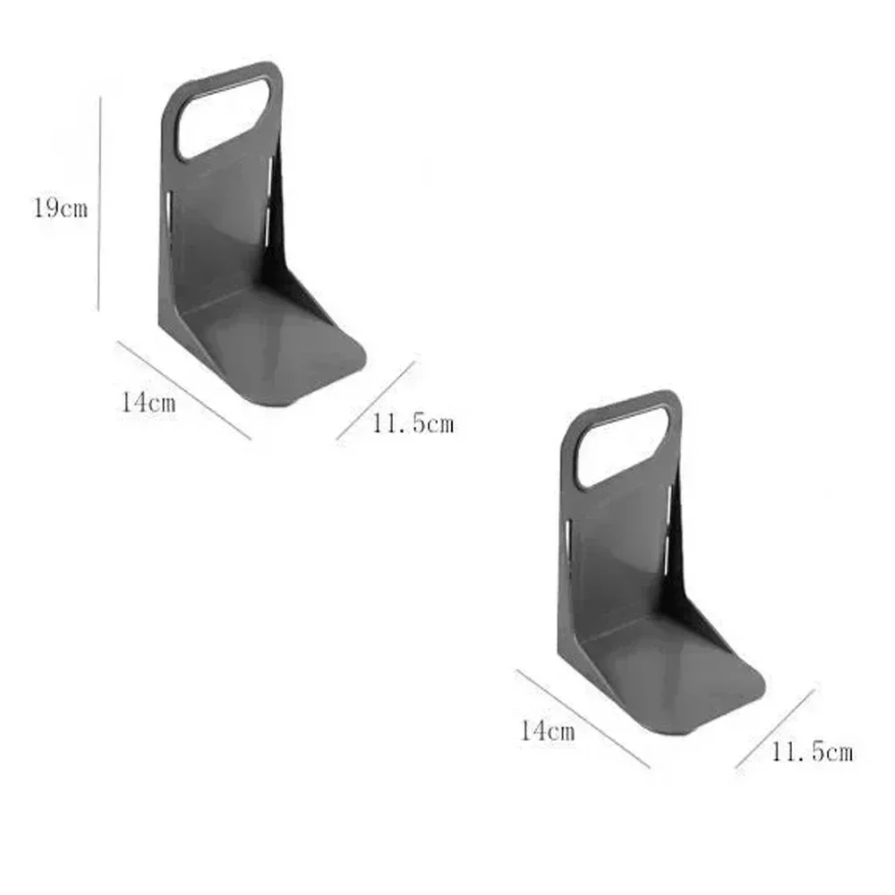 1/2pcs Car Back Auto Trunk Fixed Rack Holder Stand Multifunctional Shake-proof Organizer FenceAdjustable Distance Storage Holder: Pink