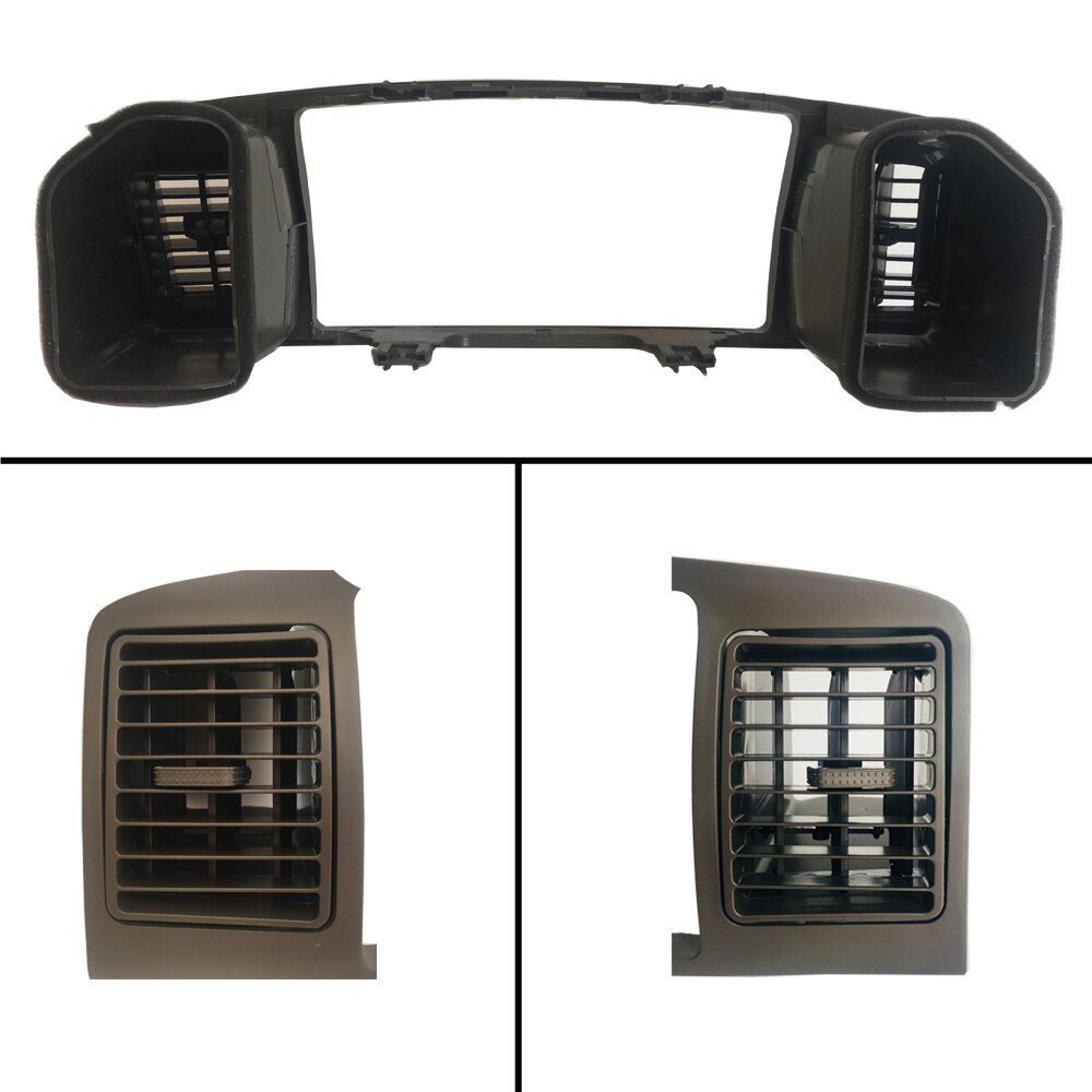 2 din coche Marco de salpicadero para radio racor adaptador Panel de salpicadero para Toyotai Corolla E120 Corolla EX BYD F3 marrón accesorios de coche