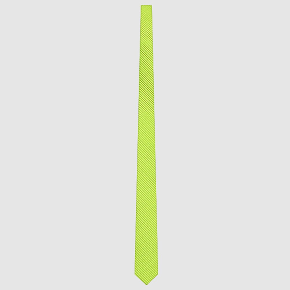 Cravate fine en soie pour hommes, nouveauté, décontractée, vert clair, 4CM,