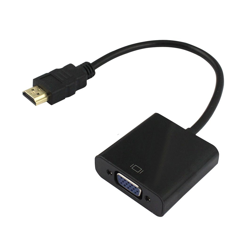 Hdmi Naar Vga Adapter Man-vrouw Converter Voor PS4 1080P HDMI-VGA Adapter Met Video Hdmi Vga Audio Kabel jack Voor Computer Tv