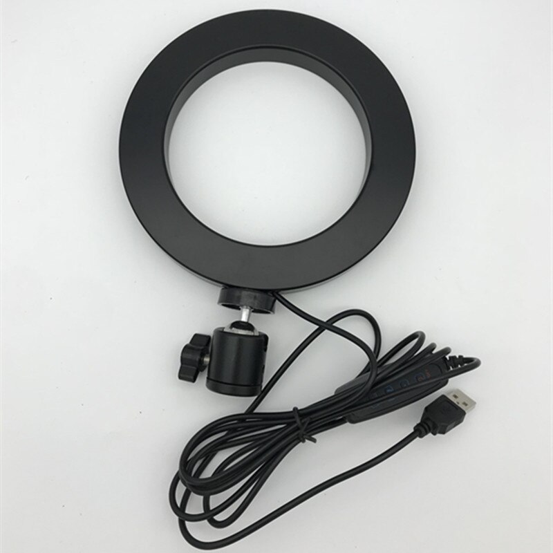 LED Ring Licht Studio Foto Video Dimbare Lamp Statief Selfie Camera Telefoon