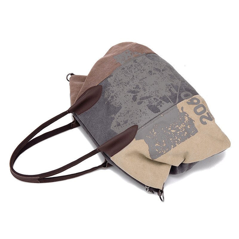 Best-Selling Europese En Amerikaanse Mode Trend Canvas Vrouw Zak, Grote Capaciteit Leisure Reizen, winkelen Cross-Body Bag