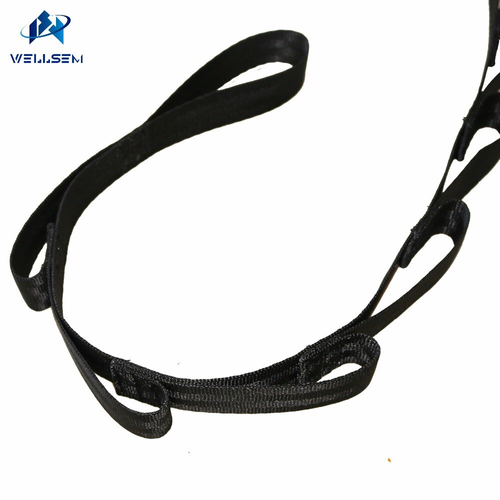 Hammock strap 12 Point Daisy Chain with Easy Loop Heavy Duty Adjustable Suspension sling