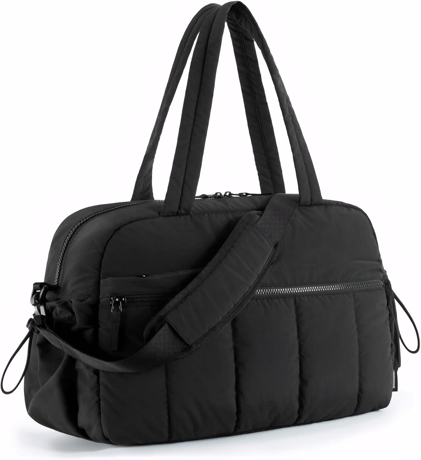 Reistas met grote capaciteit en trolleyriem, ideaal voor korte reizen en avonturen roze: Black