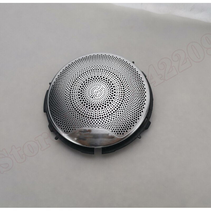 Audio Speaker Panel Voor Mercedes Benz C-Klasse W205 Auto 6 Covers Zilver Interieur Portierbekleding Luidspreker Midrange Deksel accessoires