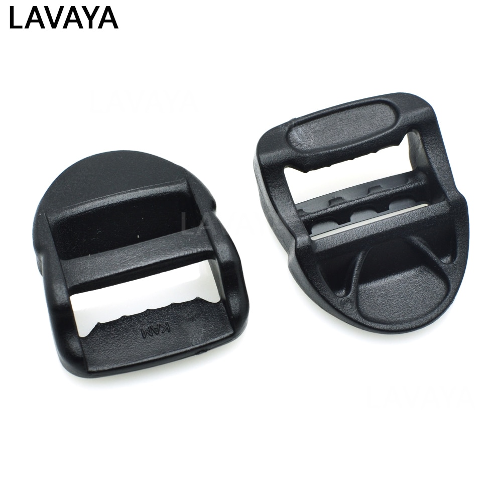 1pcs 15mm 20mm 25mm 30mm 38mm Ladder Lock Slider Plastic Buckles Backpack Straps For Student bag Travelling bag