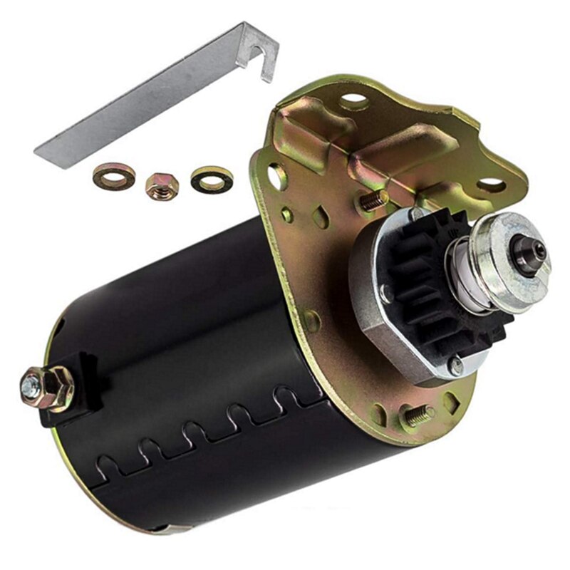 16 TOOTH 12V Starter For Briggs &amp; Stratton 12HP Cub Cadet FOR John Deere Mower 795121 691262 499529 499521