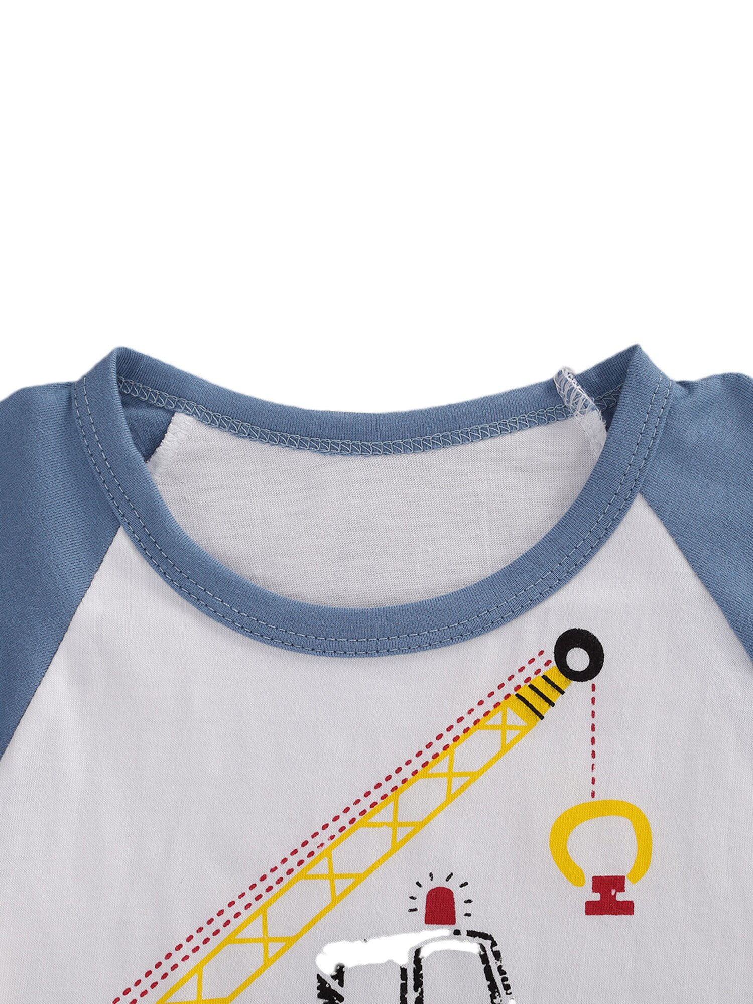 Kinderen Cartoon Print Korte Mouw T-shirt Baby Jongens Zomer Mode Katoenen Trui Tops Tees