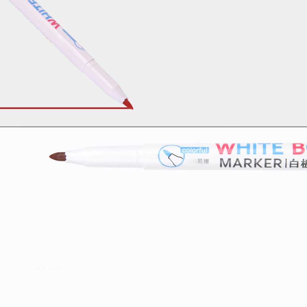 8PCS/Set Erasable Marker Pens Whiteboard Pens Writting and Drawing Pens for Whiteboard School Office