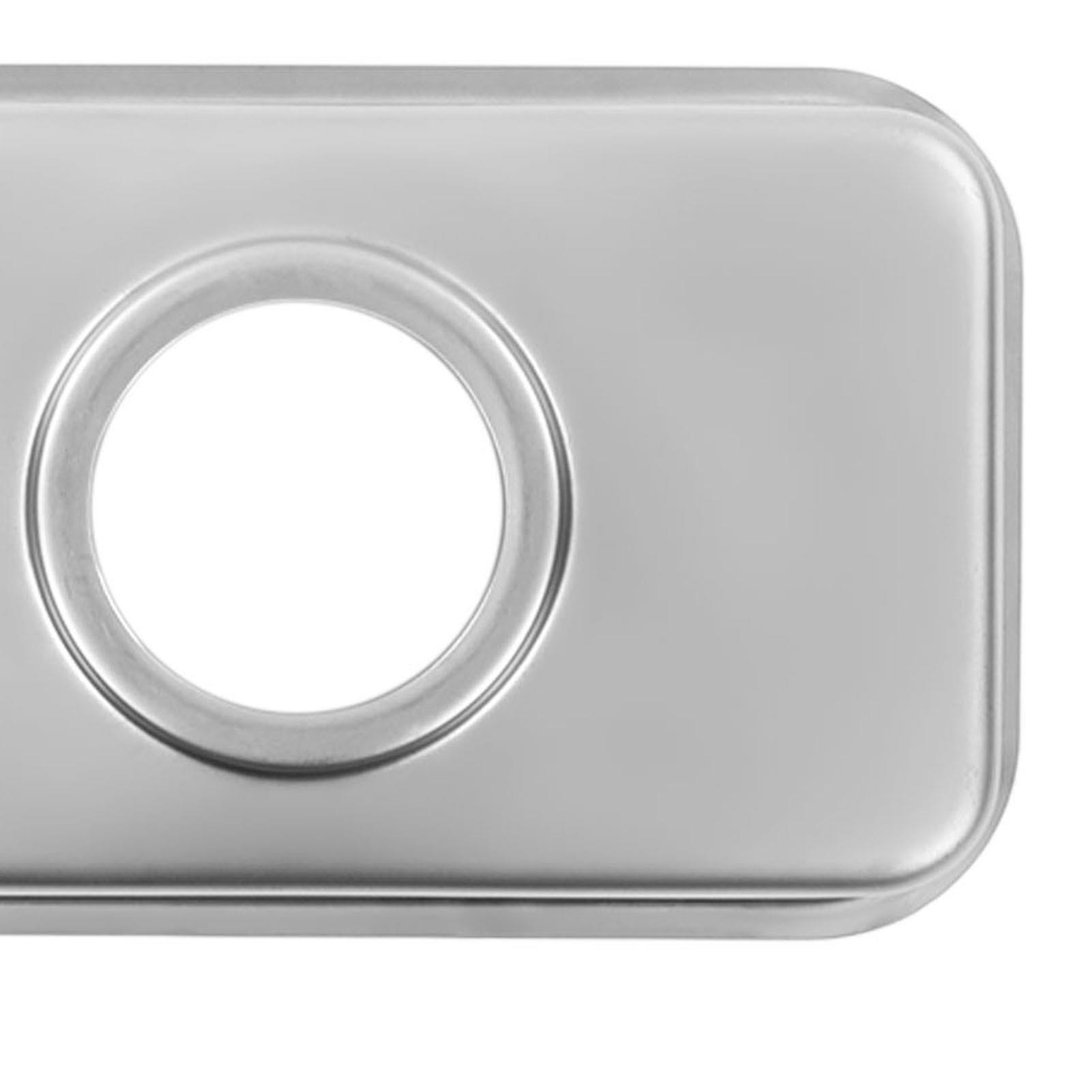 Rv-vask 304 stk . håndvask med børstet overflade i rustfrit stål 390 x 190 x 185mm til lystbåde