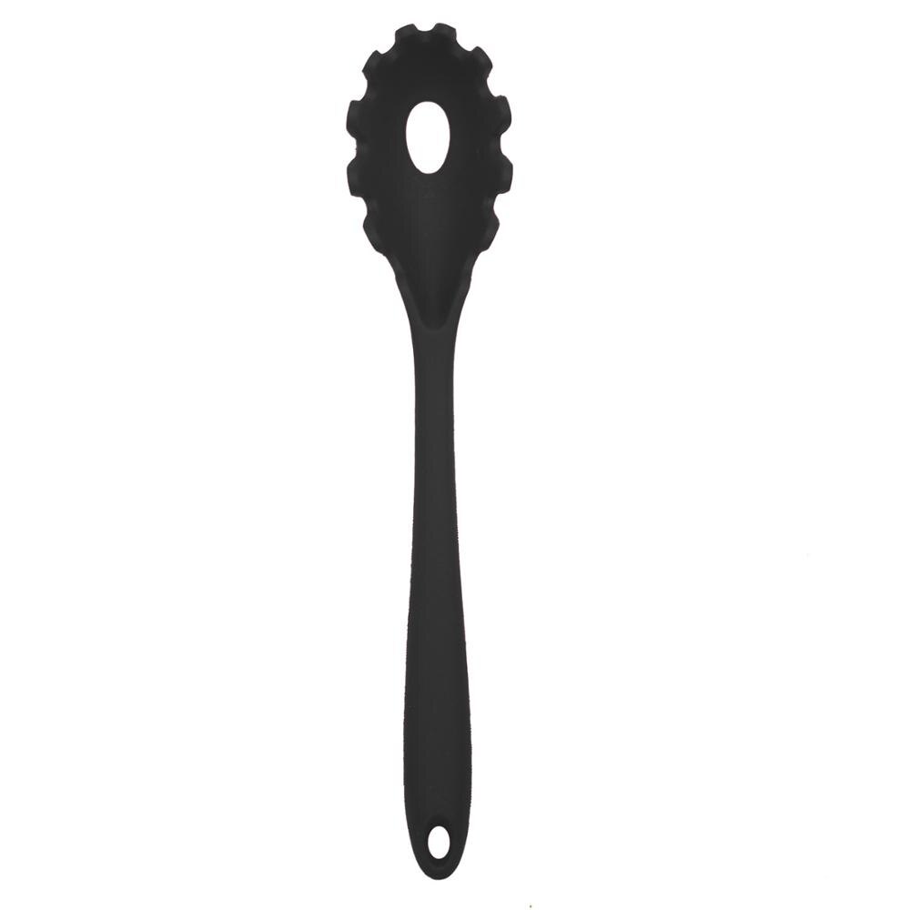 Red/Black Heat-Resistant Silicone Cookware Nonstick Cooking Tools Kitchen Baking Tool Sold Separately Kitchen Accessories: Spaghetti black