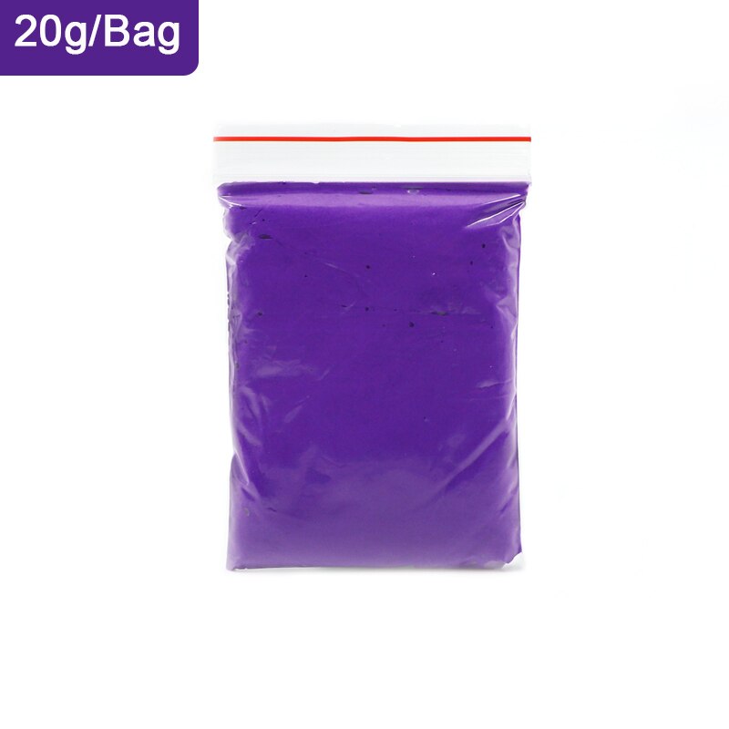 Bambini Giocattoli Melma Soffice Schiuma Argilla 15 Colori Pendenti E Ciondoli Slime Sfera Kit Molle Del Polimero di Argilla FAI DA TE Antistress Giocattoli per I Bambini: Dark Purple Slime