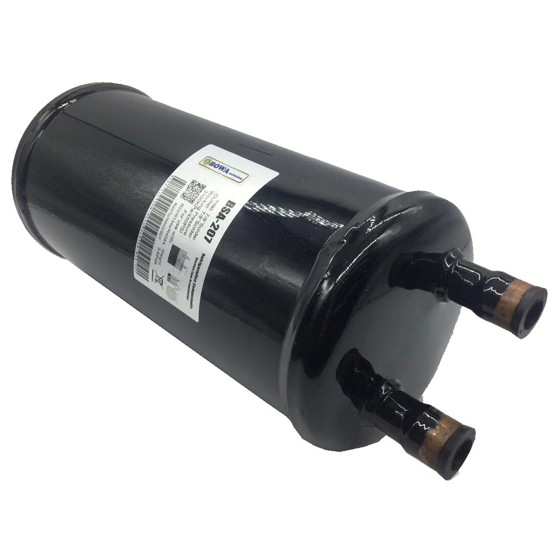 7.3L HVAC accumulator protect the compressor against an accidental return of refrigerant in its liquid phase in suction pipes