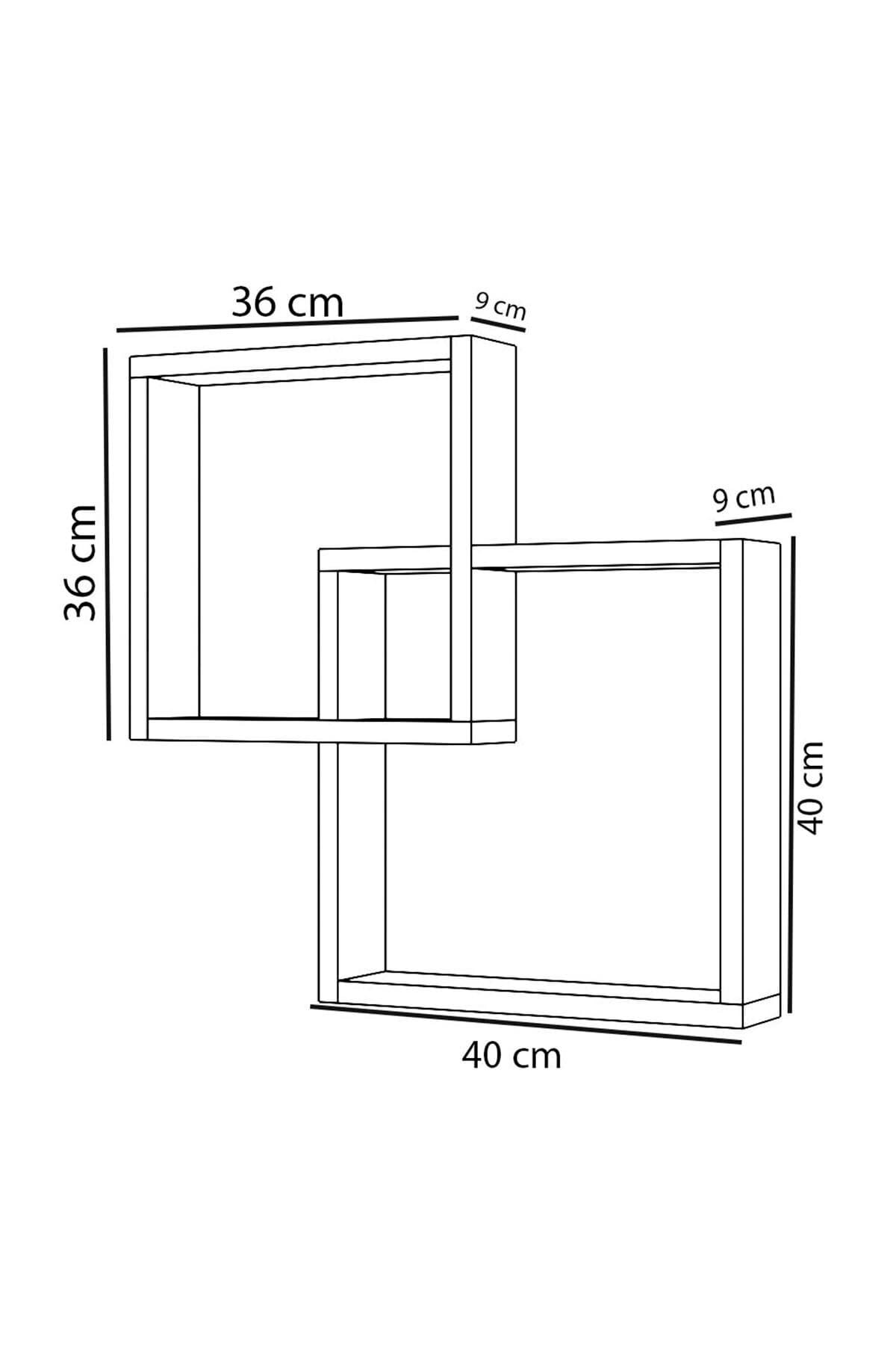 Nested Wall Shelf Set of 2
