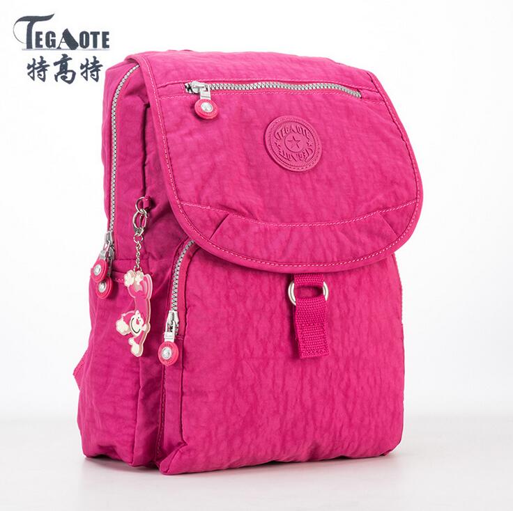 Mochila TEGAOTE de para mujer, mochilas de nailon de para jóvenes, mochilas bonitas para chicas adolescentes, bolso de hombro de colegio para mujeres, mochila