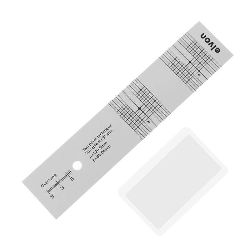 Pickup Calibration Distance Gauge Protractor Turntable Phonograph Phono Cartridge Stylus Alignment Adjustment Tool