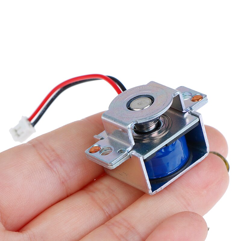 1PC Miniature Electromagnet Inhaled Through Push-pull Type Micro Electromagnet DC 5V 6V 9V 12V DIY Magnetic Materials