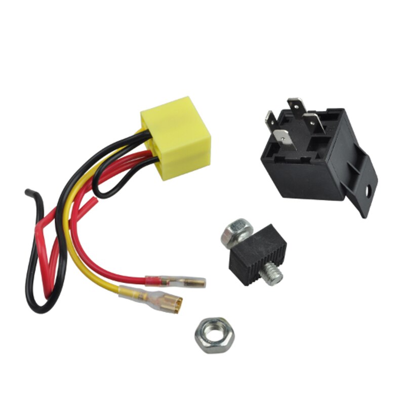 Twin dual tone kompakt luft højt horn 12v 110-125db kompressor rødt motorcykelhorn