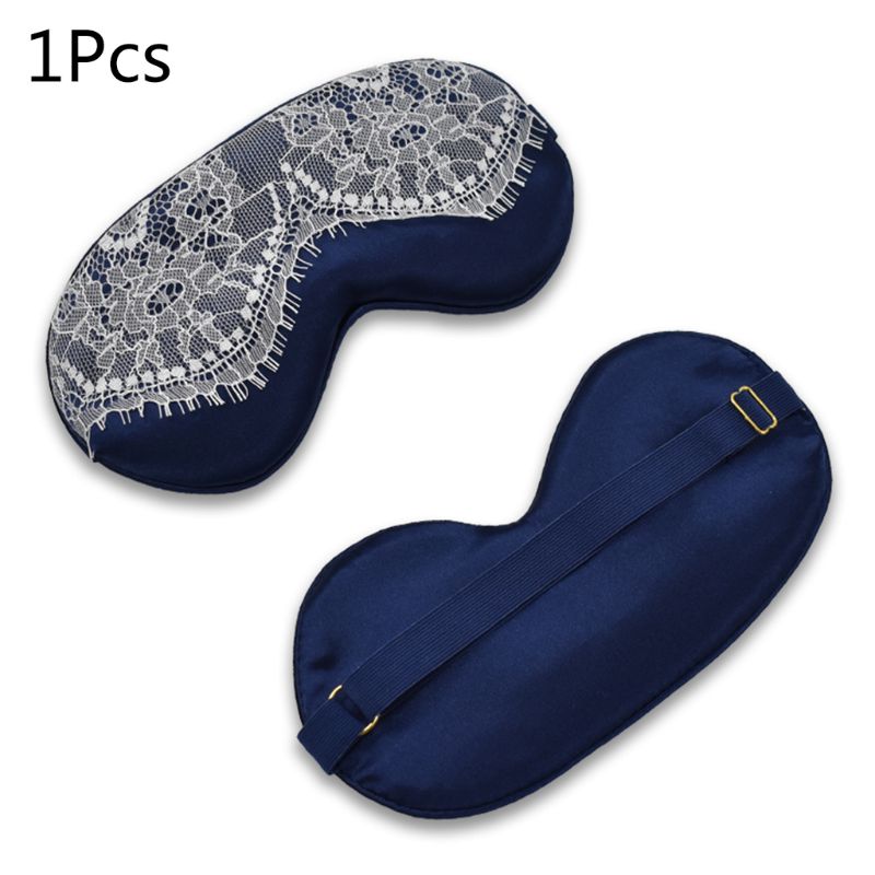 Sleep Eye Mask Padded Shade Cover Travel Sleeping Relax Aid Blindfold E65F: A-2
