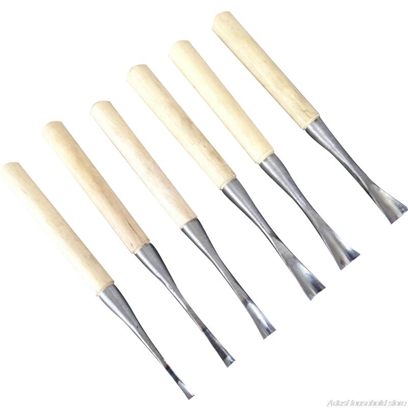 45 # Staal Diepe Ronde Carving Beitel Graveren Tool Houtbewerking Hand Beitel Compact Houtsnijwerk Mes Voor Beginners