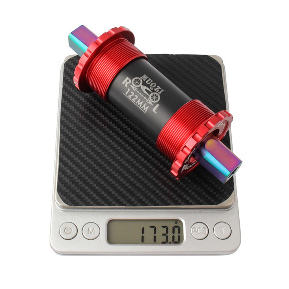 Titanium Alloy Bike Bottom Bracket 103/107/110/113/119/122mm Mountain Bike Road Bike Bottom Bracket Bicycle Parts