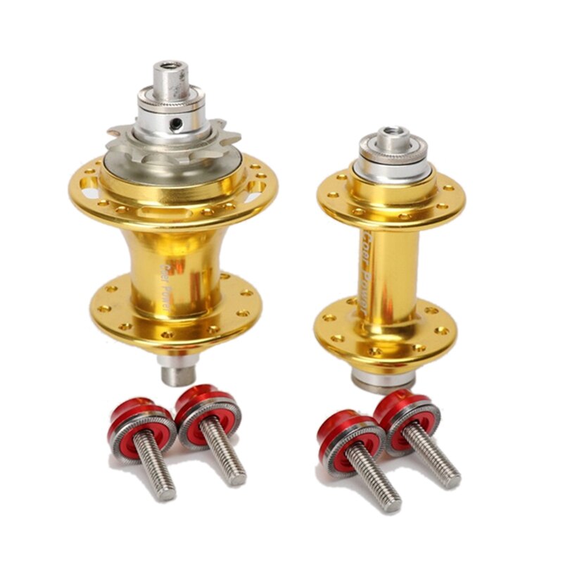 412 Bicycle Folding Bike Hub 4 Palin Hub 9T Aluminum Tower Base 14/16 Hole Folding Small Wheel Hub: Default Title