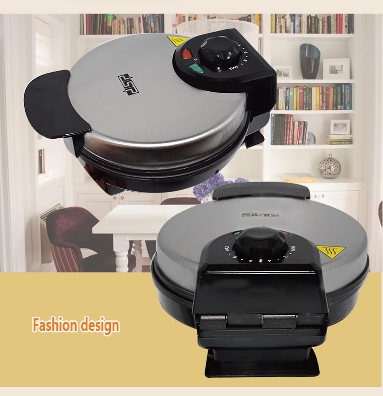 Electric Waffle Maker Non-Stick Cooking Plates Breakfast Cake Cooking Machine Waffle Iron Tray EU/UK/US Plug for Christmas