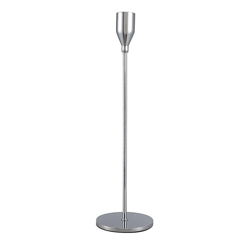 Set van 3 gouden kandelaars, 24 cm metalen kandelaars, staafkaarsenhouders, vintage decoratieve kegelkaarsenhouders voor tafeldecoratie bij bruiloften