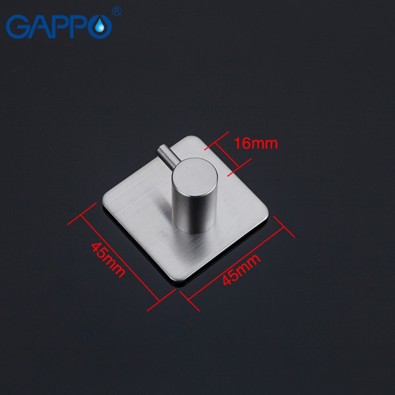 GAPPO Robe Hooks Stainless Steel Towel Coat Metal ... – Vicedeal