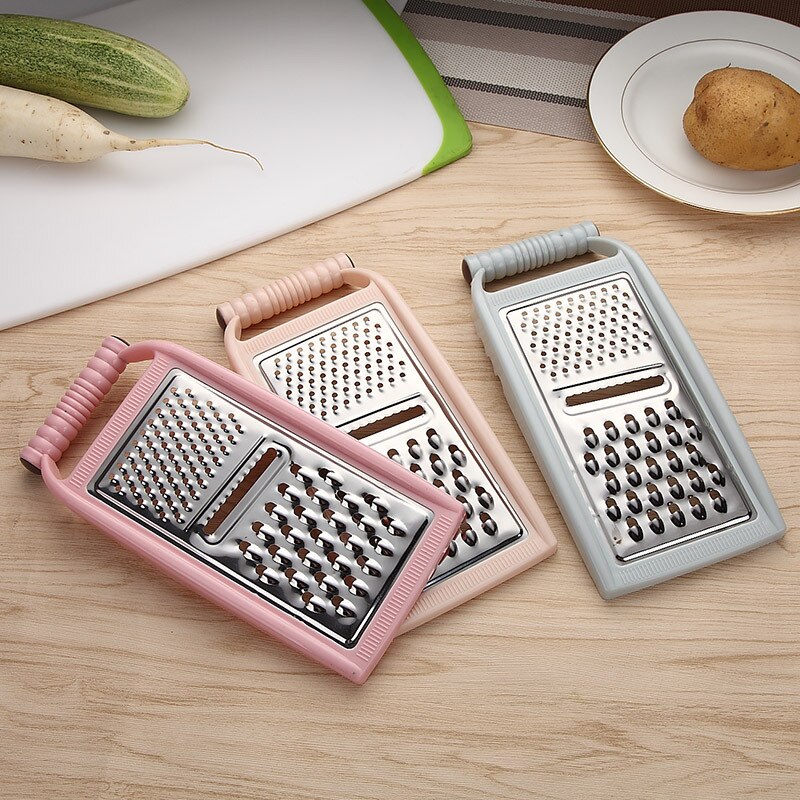 Rallador multifunción de cocina pequeño, cortador de hilo de patata de acero inoxidable, rallador Manual para gastos familiares