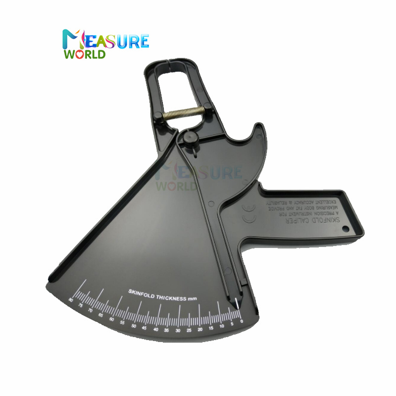 Slim Guide caliper Body fat Caliper skinfold caliper body caliper body fat tester plicometros 0-80mm: black