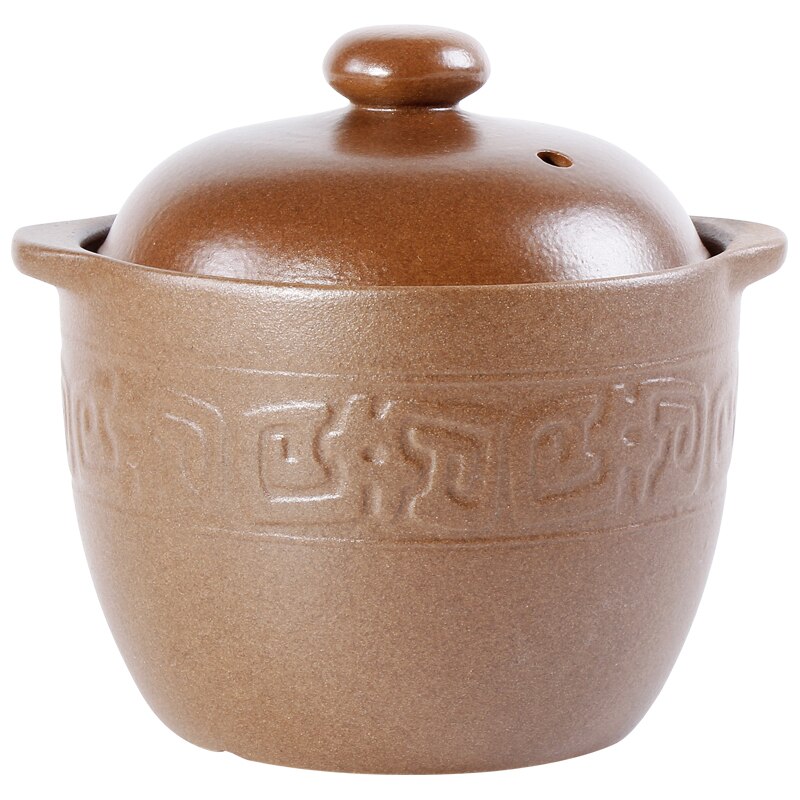 0.8L 1L Casserole Stoneware Stew Cup Household Small Steamed Ceramic Soup Cup Food Bird's Nest Bowl With Handle Ear Clay Pot