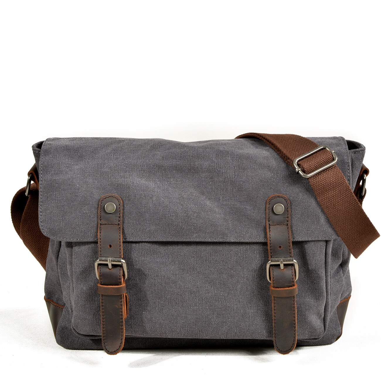 Muchuan Mannen Tas Mode Canvas Schoudertassen Voor mannen Waterdichte Functionele Schouder Tas Mannelijke Aktetas Crossbody: Beige