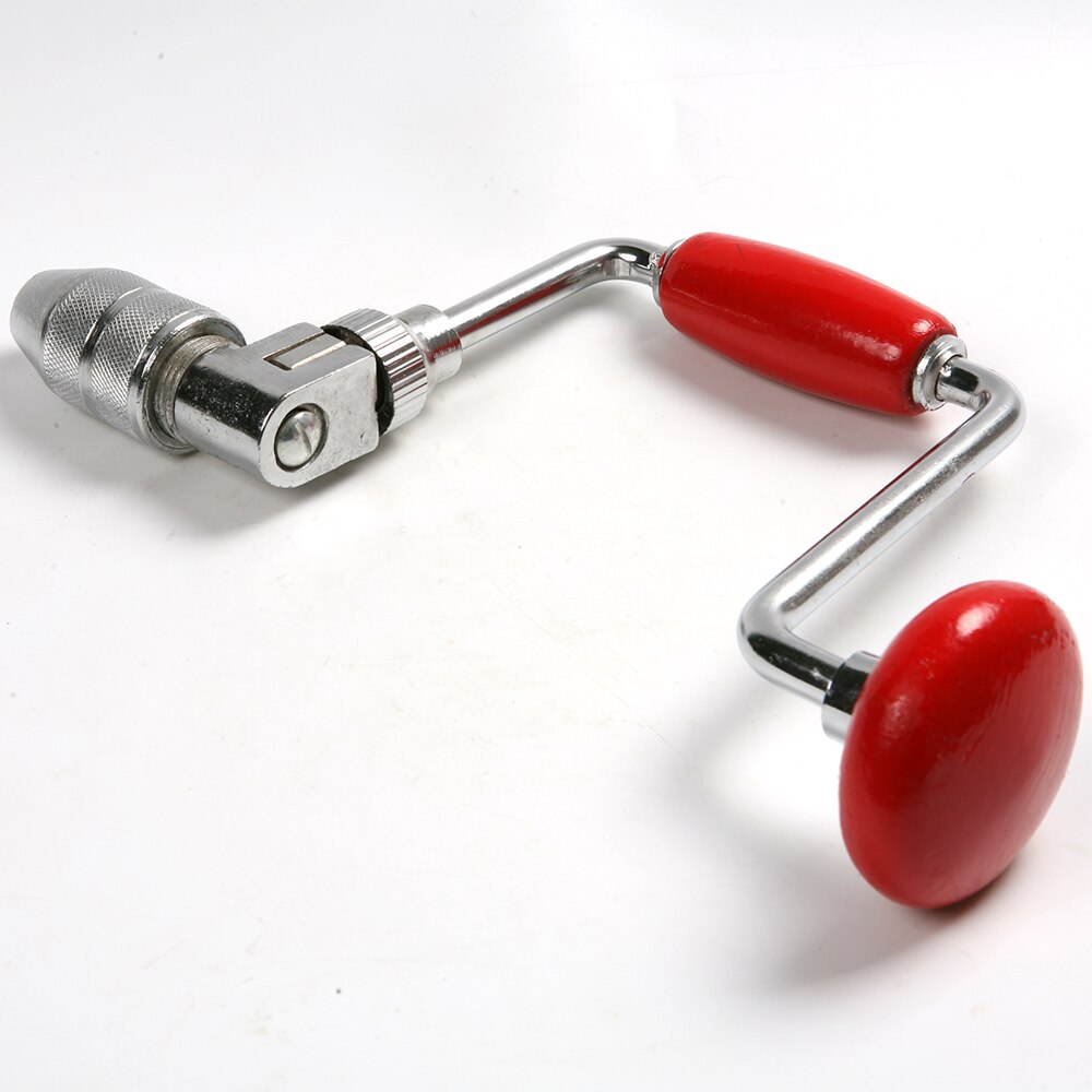 1PC Woodworking Brace Jaw Chuck Hand Boring Drilling With Twist Drill Bit DIY Wood Drill Bit Hole Cutter Cone Power Tools