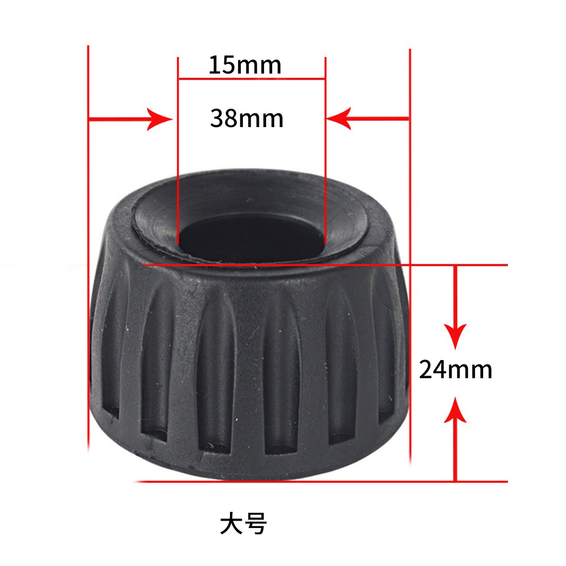 Vibrationsdämpande gummiisolator stötdämpare stativ fotkuddar tunga undertryckande dynor för yunteng 668 690 590 888