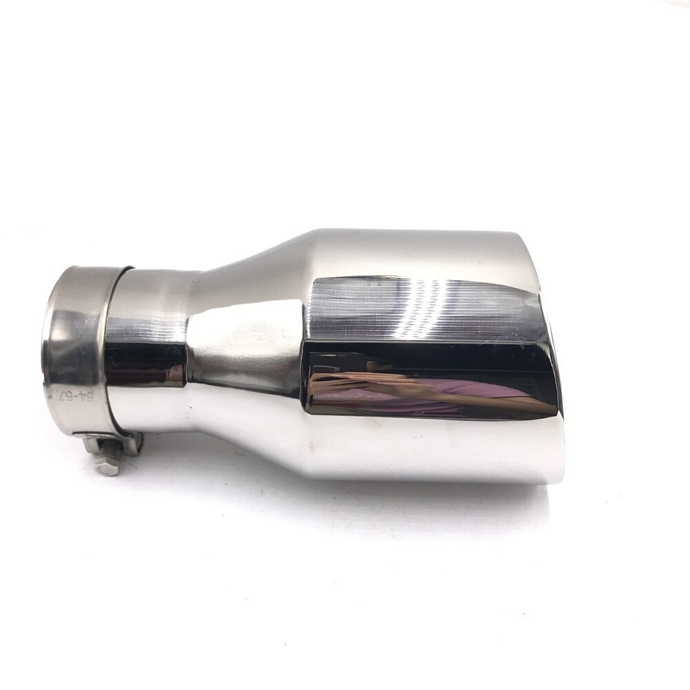 : Neueste StyleTop 304 edelstahl universal auspuff system ende rohr + auto endrohr 1 stück