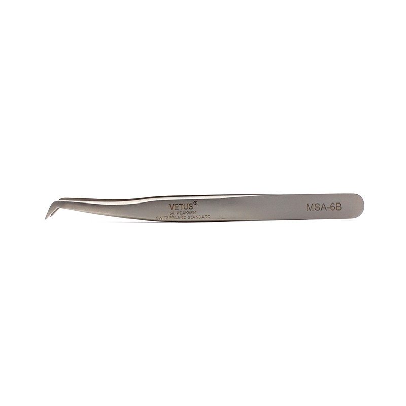 VETUS-Pinzas para pestañas MSA-6B, 3D/6D, voluminosas, para extensión de pestañas, con ventilador,