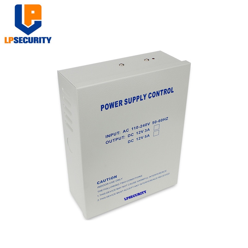 12V 5A access control system power supply box UPS back up power standby for access control system back-up source
