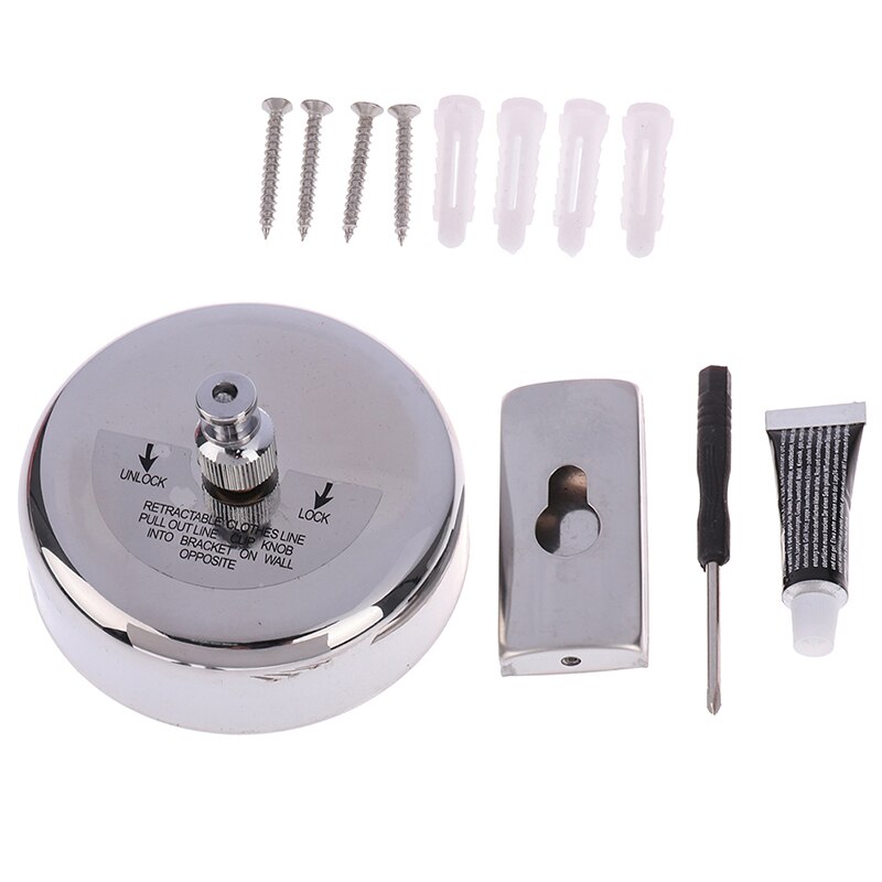 Portable Stainless Steel Retractable Clothes Dryer Organiser Clothes Drying Rack Rope Clothesline Indoor Outdoor Laundry Hanger