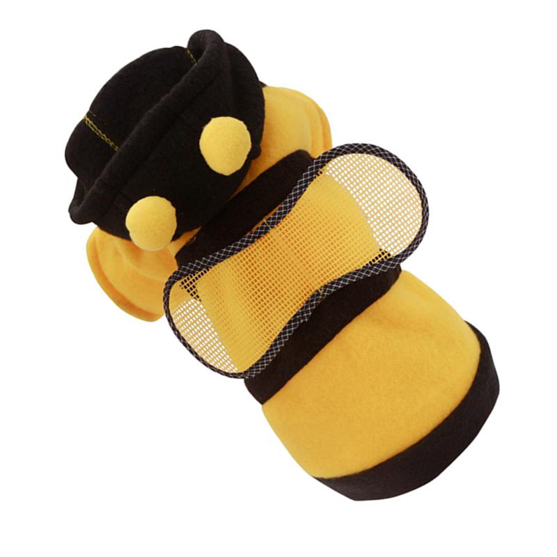 Disfraz de una pieza para mascota, disfraz de abeja de cuatro patas, para gato, disfraces de perros, talla XS-XL