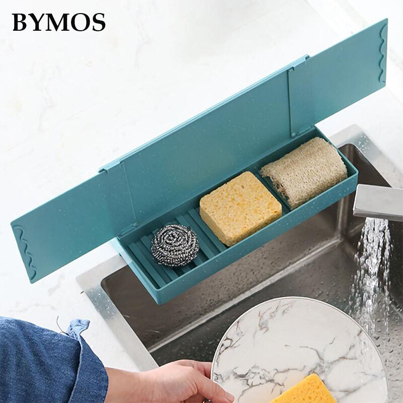 Telescopic Water Trough Sink Water Baffle Drain Rack Anti-splash Baffle Kitchen Shelf Sink Water Splash Guard Kitchen Splash