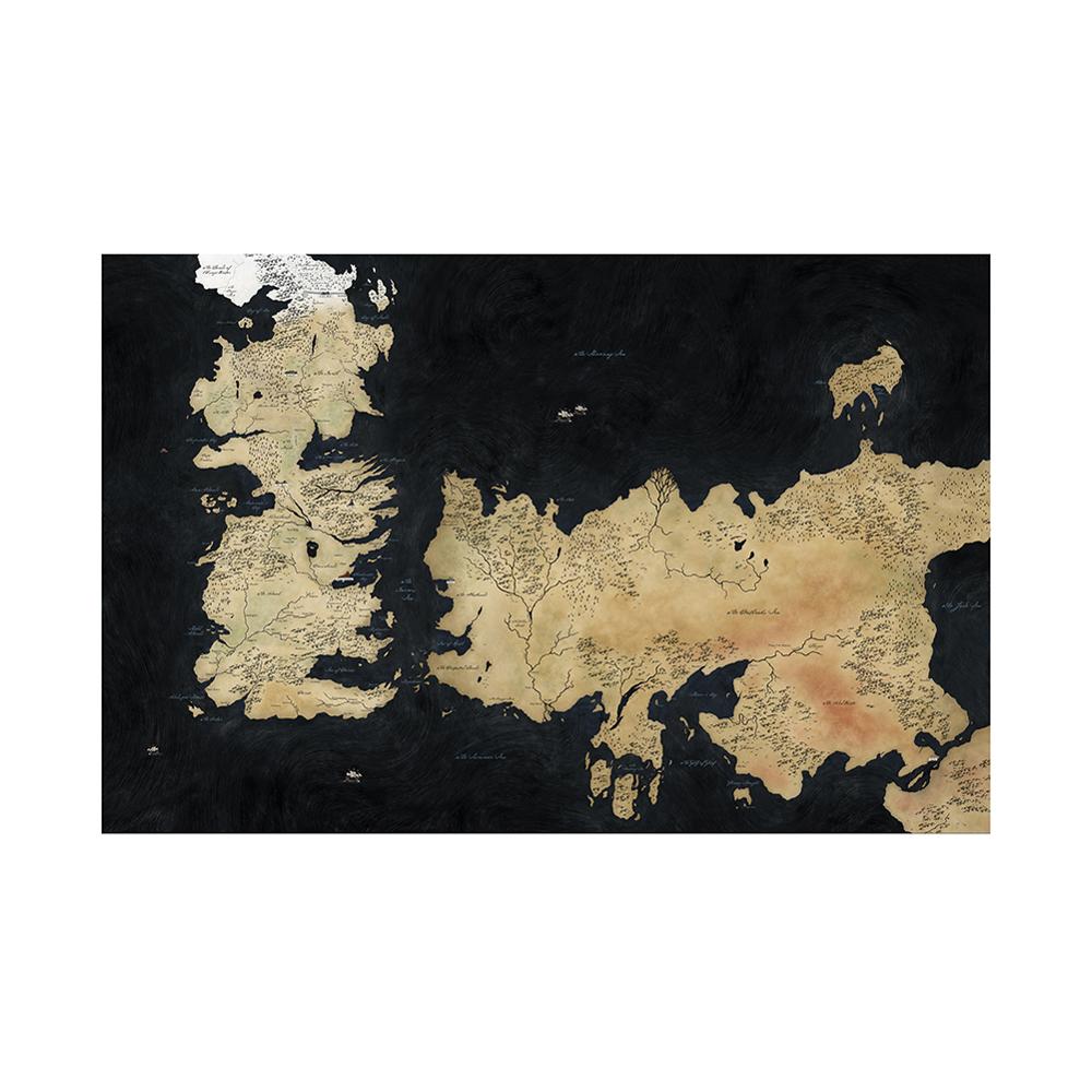 150x225cm World Map Wall Paper Home Office Cafe Wall Decor Painting Poster Photo Studio Backdrops