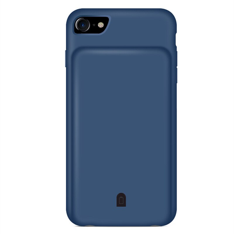 2019 caso do carregador de bateria para o iphone 7 8 plus 6s plus caso do banco de potência de backup portátil para o iphone 8 7 6s bateria