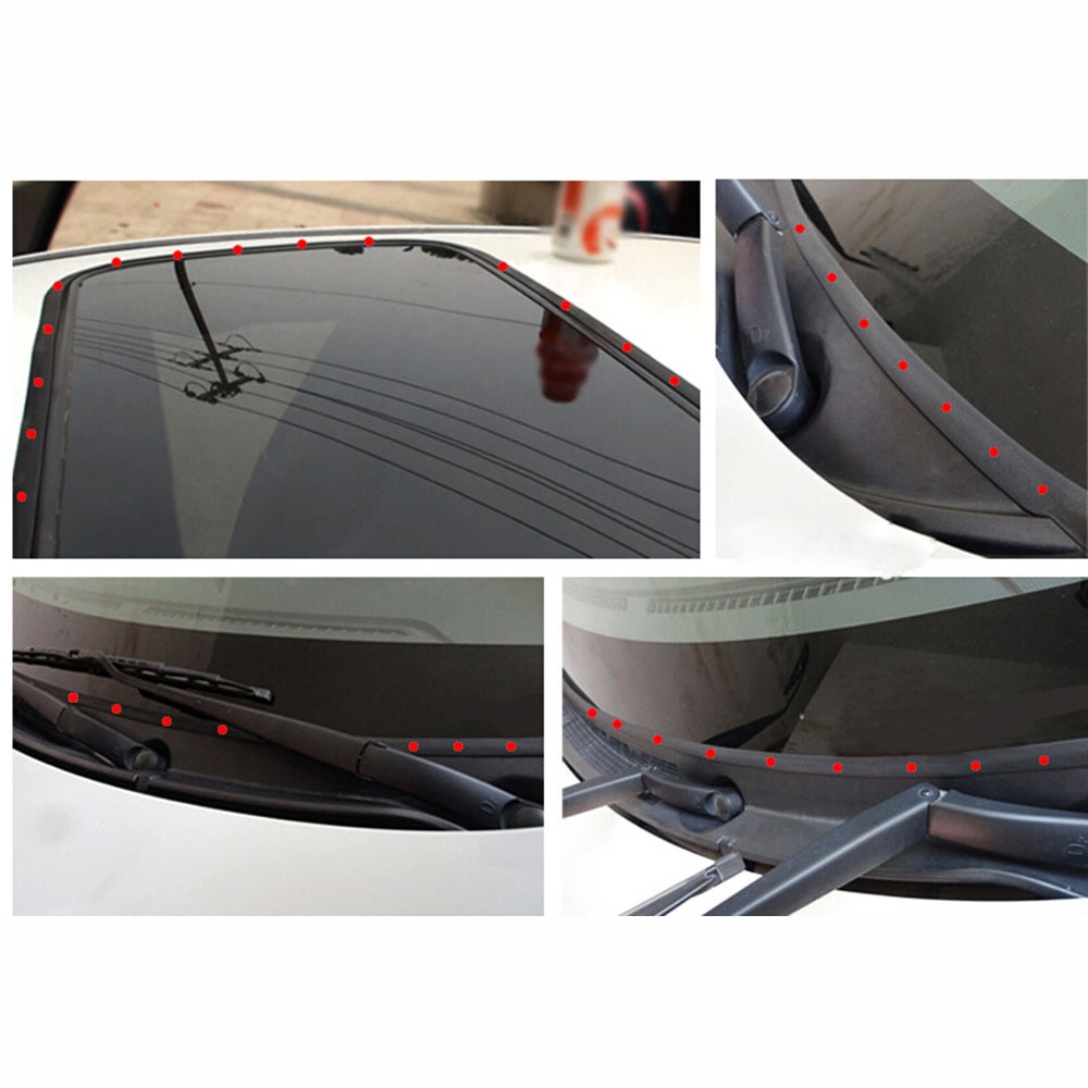 5 meter Waterdicht Rubber Verzegelde Strips Trim Voor Auto Voor Achter Voorruit Zonnedak Driehoekige Venster