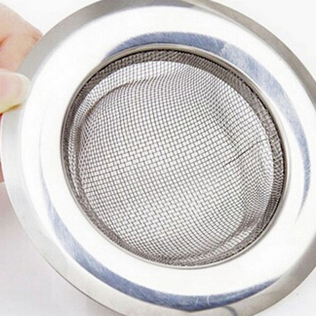 7.5cm rostfria köksfilter diskhoar sil avloppshål fälla metall diskbänk sil bad diskbänk avlopp hårfångare