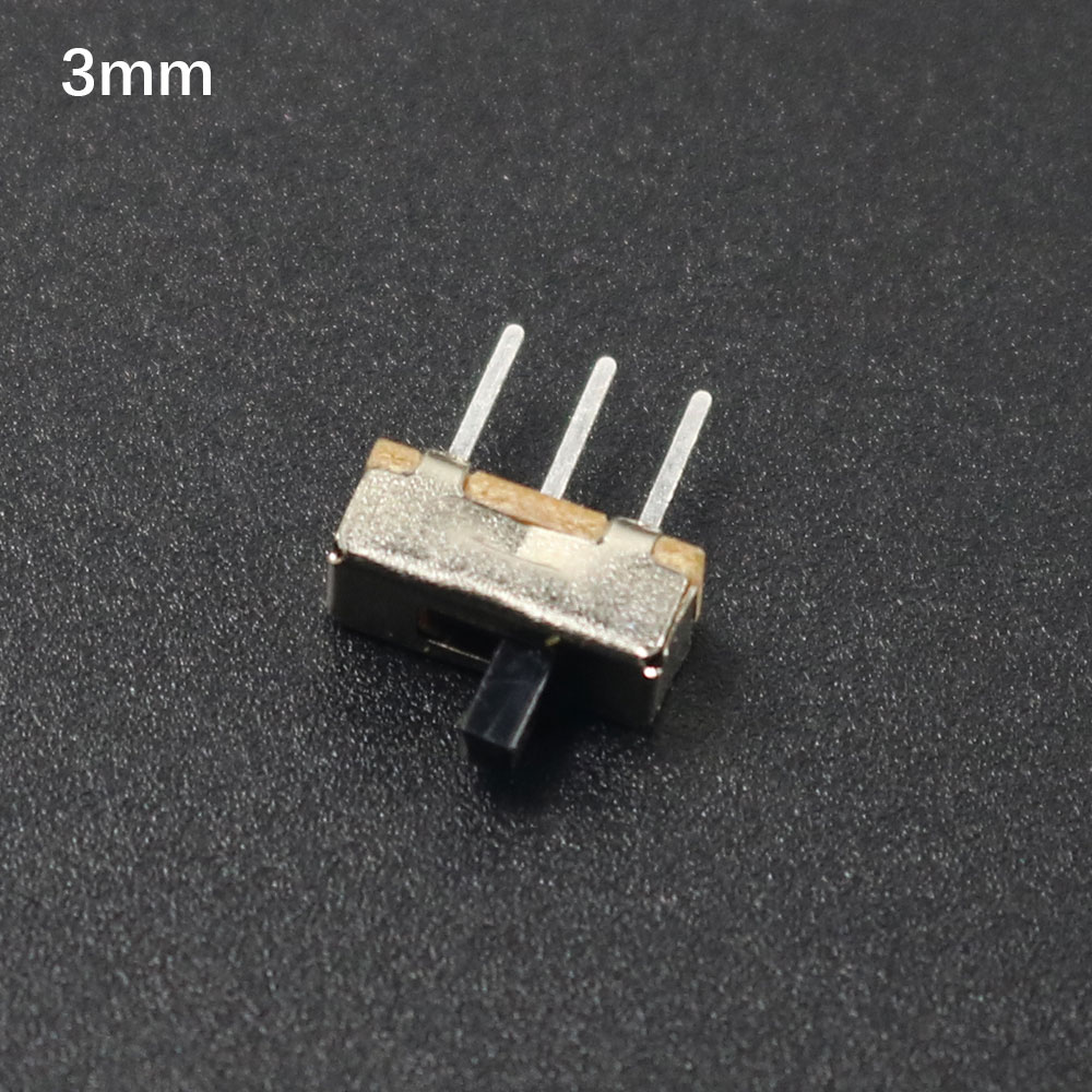 SS12D00-Mini Sliding Switch, 3Pin, 1P2T, 2 Positions, , Fist, 3mm, 4mm, 5mm, 6mm, micro Sliding Switch, 10/20/50pcs