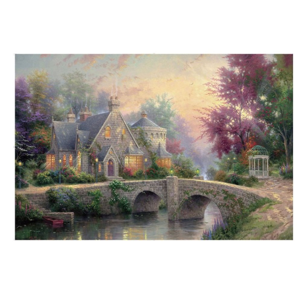 1000 Pieces Of Oil Painting Adult Intellectual Puzzle Toy Learning Education: Tumas Spring