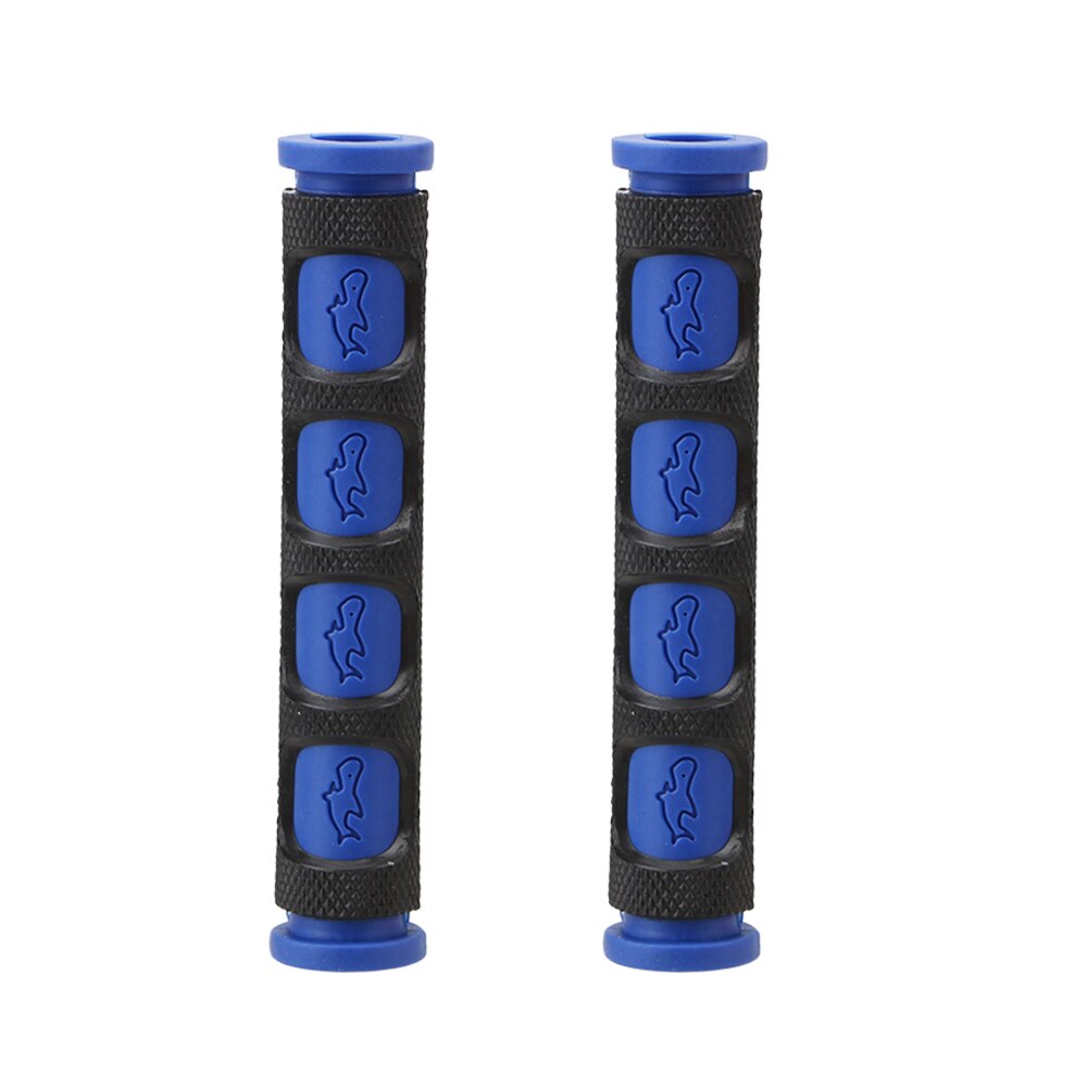 Protector de empuñadura Universal para motocicleta, accesorios de Moto, cubierta de palanca de embrague de freno, empuñaduras de manillar antideslizantes, 2 uds.: Azul